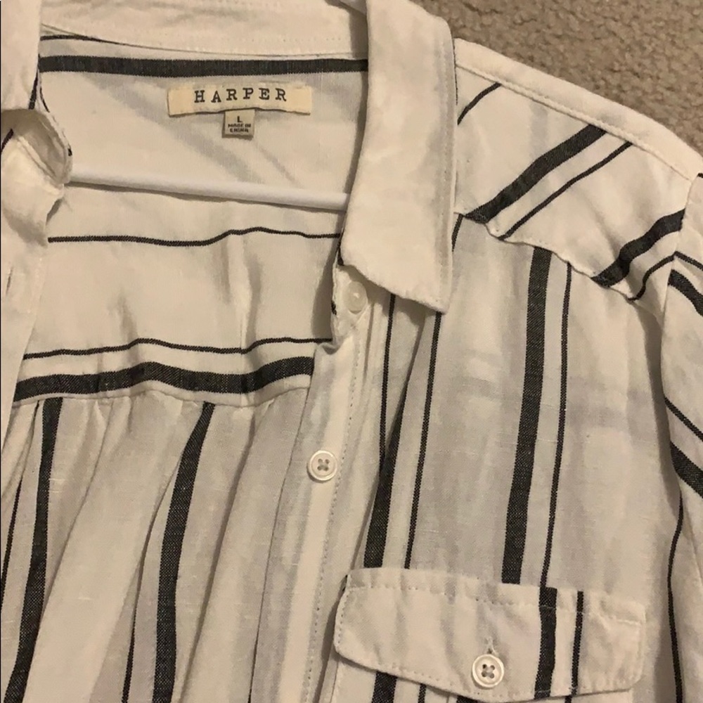 Striped button down! - Picture 4 of 4